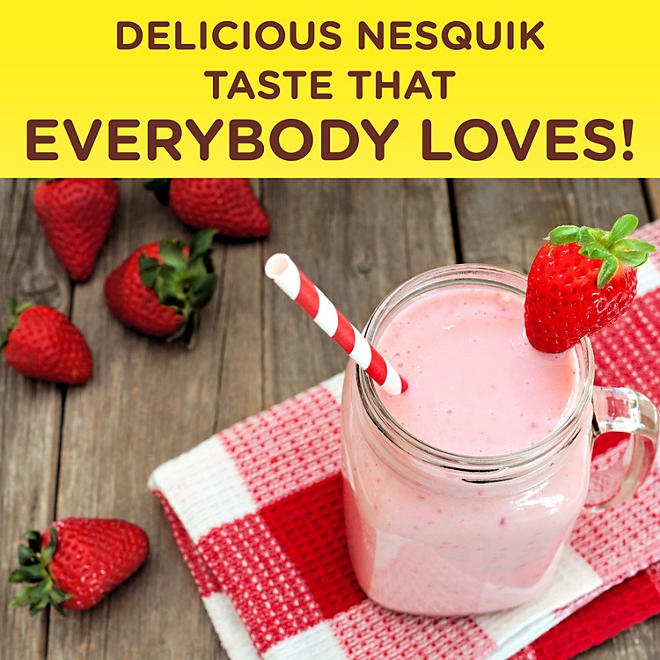 Nesquik Strawberry Powder Drink Mix 41.9 oz. - Image 8