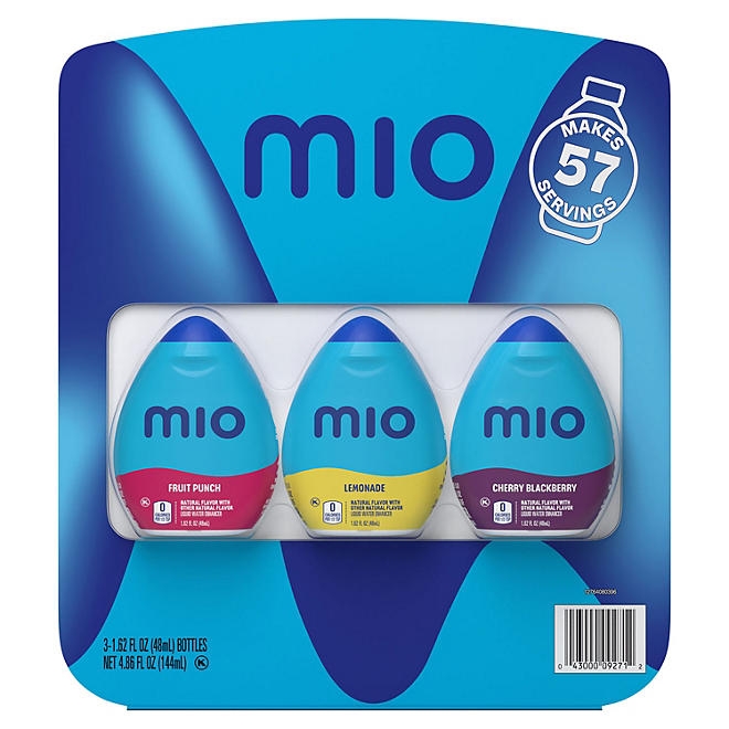 MiO Liquid Water Enhancer Variety Pack 1.62 fl. oz., 3 pk. - Image 2