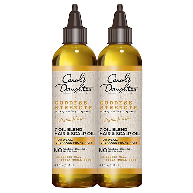 Carol's Daughter Goddess Strength 7 Oil Scalp and Hair Oil Kit, 4.2 fl. oz., 2 pk. - Image 2