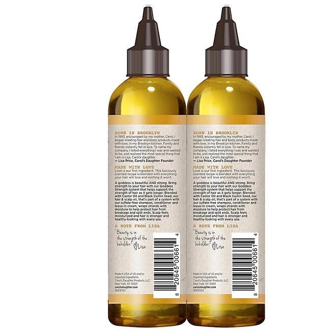 Carol's Daughter Goddess Strength 7 Oil Scalp and Hair Oil Kit, 4.2 fl. oz., 2 pk. - Image 3