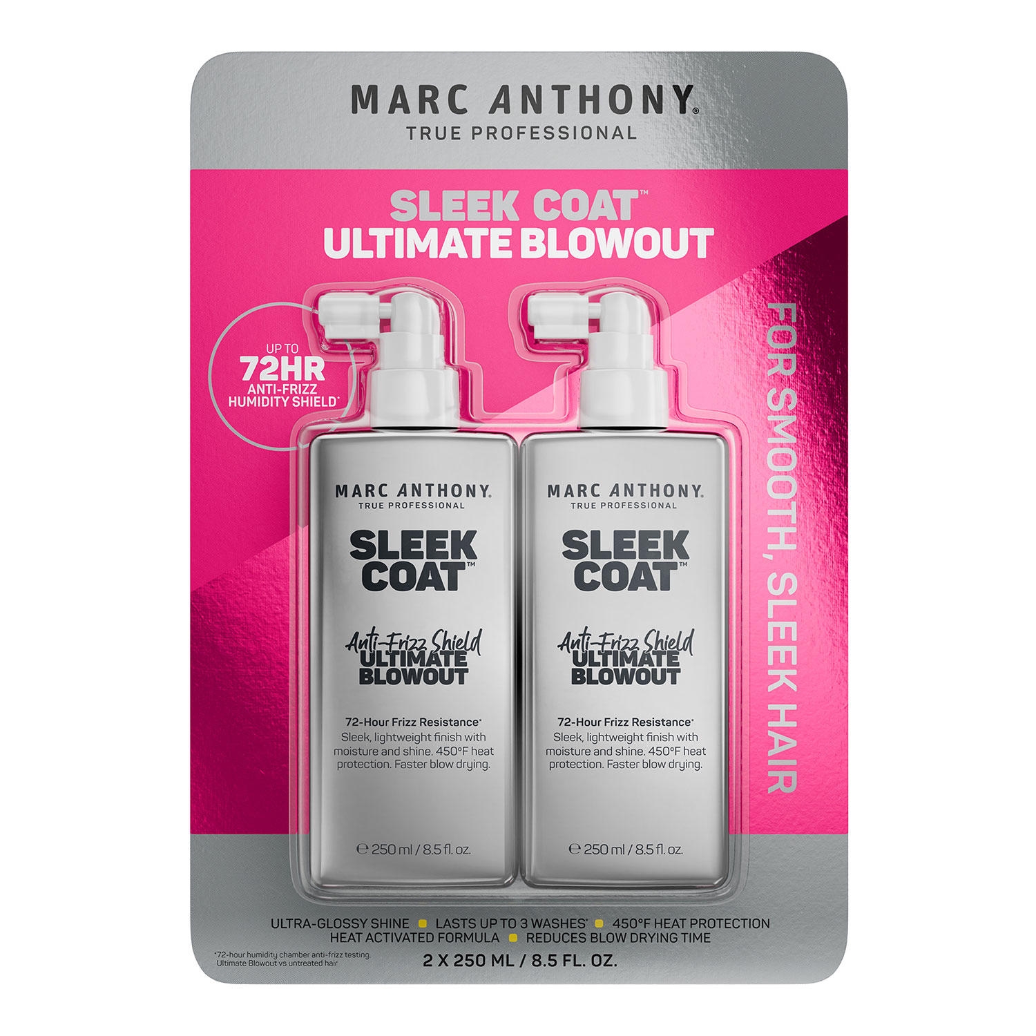 Marc Anthony Sleek Coat Anti-Frizz Shield, 8.5 fl. oz., 2 pk.