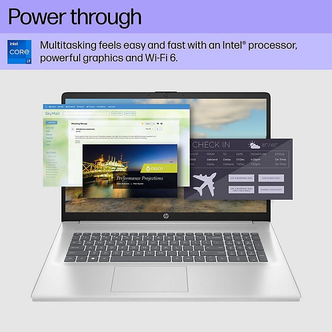 HP 17.3" Windows Laptop - Full HD IPS Screen - Intel Core i7 - 16GB RAM - 512GB SSD - 2-Year HP Care Pack Warranty with 2-Year Accidental Damage Protection - Image 5