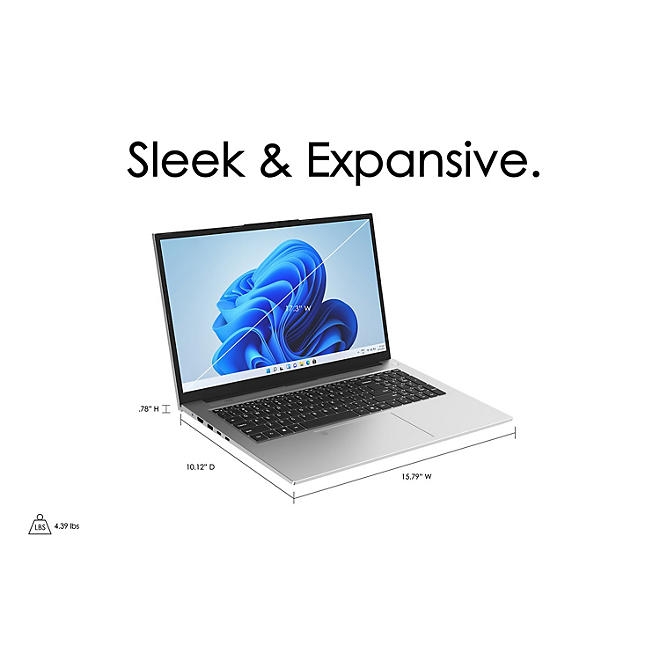 Gateway 17.3" FHD IPS Window Laptop | AMD Ryzen 5 | 8GB RAM | 256GB SSD | 2-Year Limited Warranty - Image 4