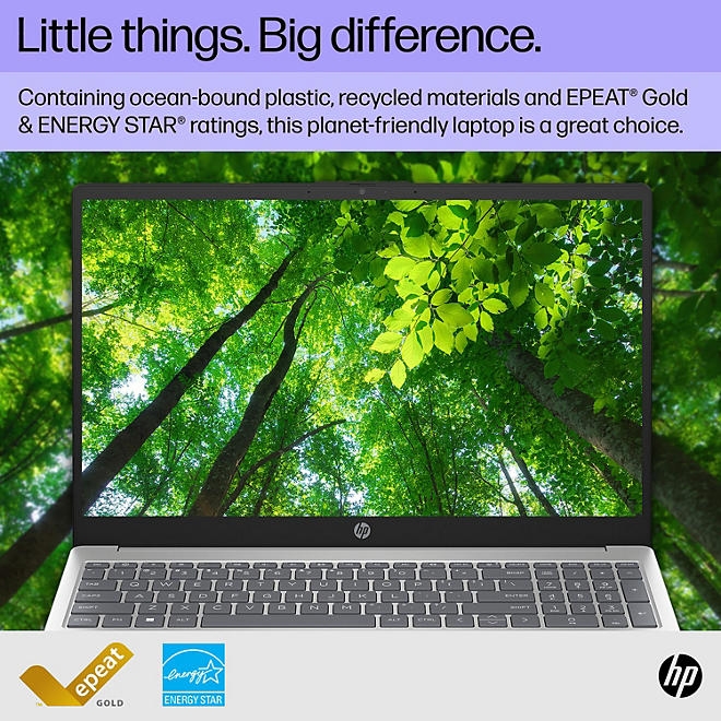 HP 15.6" FHD Touchscreen Laptop | Intel Core Ultra 7 | 16GB RAM | 512GB SSD | Windows 11 | 2-Yr HP Care Pack Warranty w/Accidental Damage Protection - Image 6