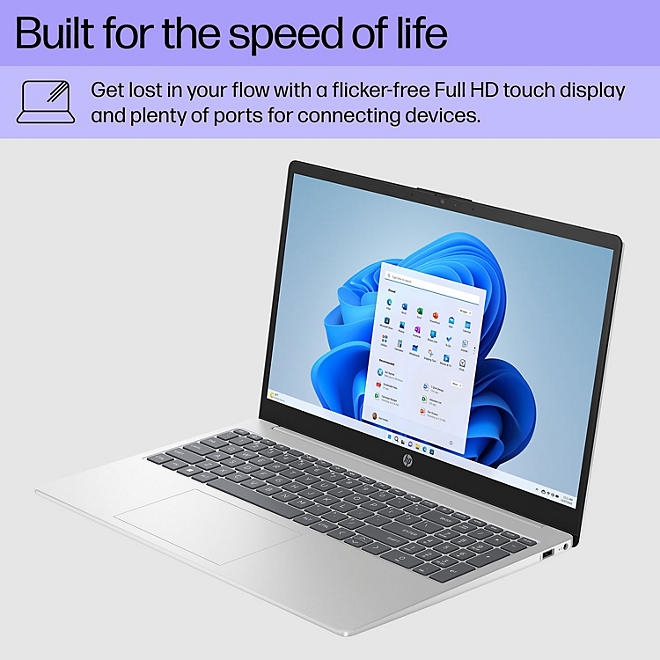 HP 15.6" FHD Touchscreen Laptop | Intel Core Ultra 7 | 16GB RAM | 512GB SSD | Windows 11 | 2-Yr HP Care Pack Warranty w/Accidental Damage Protection - Image 7