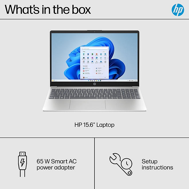 HP 15.6" FHD Windows Laptop | Intel Core Ultra 7 | 16GB RAM | 1TB SSD | 2-Year HP Care Pack Warranty w/ Accidental Damage Protection - Image 9