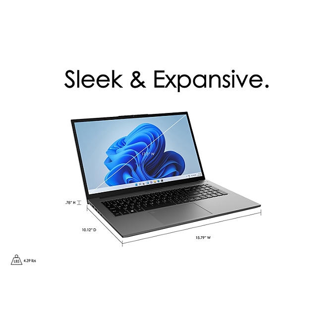 Gateway 17.3" FHD IPS Window Laptop | AMD Ryzen 7 | 16GB RAM | 1TB SSD | 2-Year Limited Warranty - Image 4