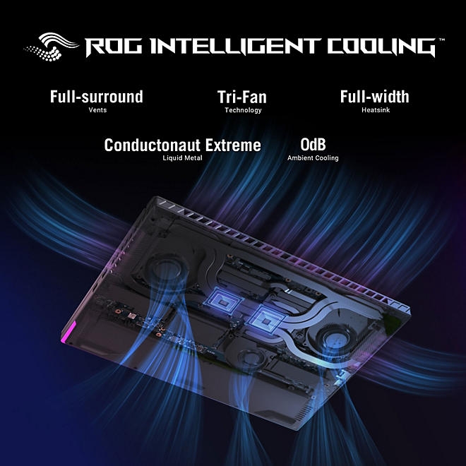 ASUS ROG Strix G16 2023 Gaming Laptop, 16&rdquo 16:10 FHD 165Hz, GeForce RTX 4070, Intel Core i7-13650HX, 16GB DDR5, 1TB PCIe SSD, Wi-Fi 6E, Windows 11 Home, G614JI-SS74 - Image 7