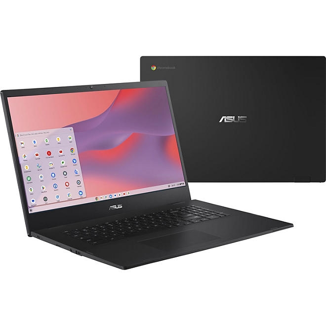 ASUS Chromebook CX1, 17.3" Full HD NanoEdge Display, Intel Celeron N4500 Processor, 128GB eMMC Storage, 4GB RAM, ChromeOS, Mineral Grey, CX1700CKA-SS48F - Image 2