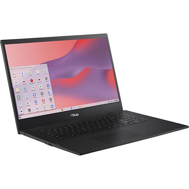 ASUS Chromebook CX1, 17.3" Full HD NanoEdge Display, Intel Celeron N4500 Processor, 128GB eMMC Storage, 4GB RAM, ChromeOS, Mineral Grey, CX1700CKA-SS48F - Image 5