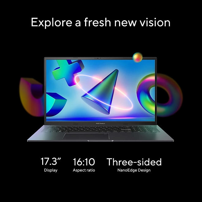 ASUS Vivobook 17X Laptop - 17.3" FHD Display - Intel Core i9-13900H - 16GB RAM - 1TB SSD - Windows 11 Home - Image 8