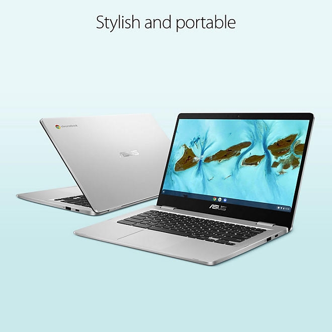 ASUS 14" Chromebook | Intel® Celeron® Processor | 4GB RAM | 64GB Storage | Chrome OS | 2-Year Warranty + 1-Year Accidental Damage Protection - Image 3