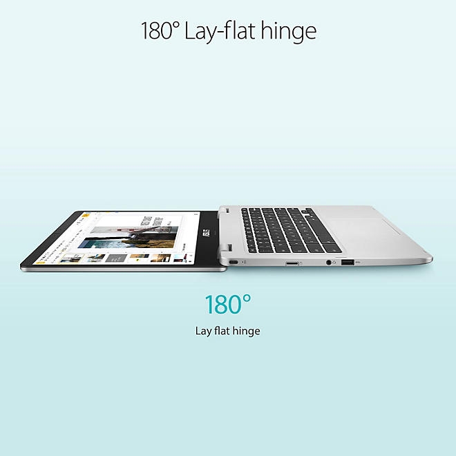 ASUS 14" Chromebook | Intel® Celeron® Processor | 4GB RAM | 64GB Storage | Chrome OS | 2-Year Warranty + 1-Year Accidental Damage Protection - Image 6