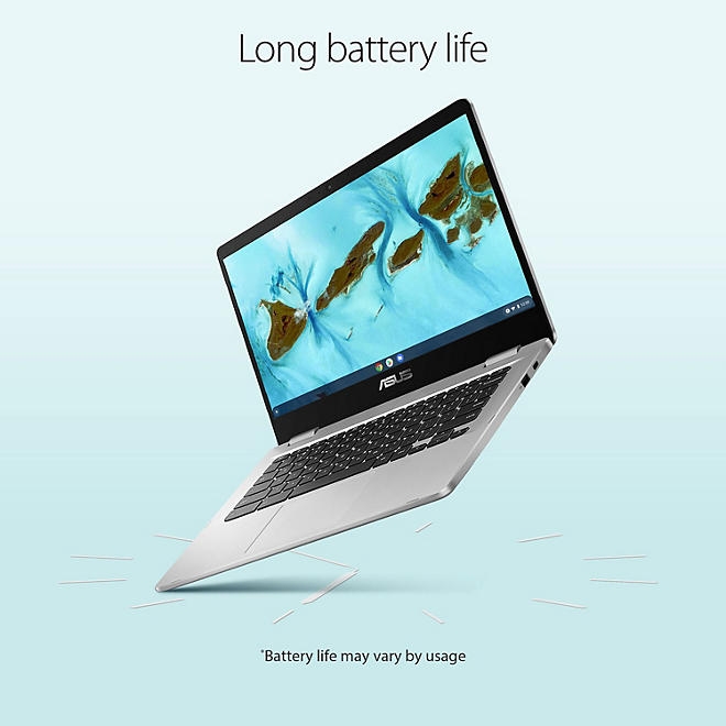 ASUS 14" Chromebook | Intel® Celeron® Processor | 4GB RAM | 64GB Storage | Chrome OS | 2-Year Warranty + 1-Year Accidental Damage Protection - Image 7