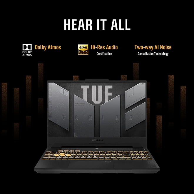 ASUS TUF Gaming F15 Gaming Laptop, 15.6&rdquo FHD 144Hz Display, GeForce RTX 3050, Intel Core i5-12500H, 16GB DDR4, 512GB PCIe SSD, Wi-Fi 6, Windows 11, FX507ZC-ES53 - Image 10