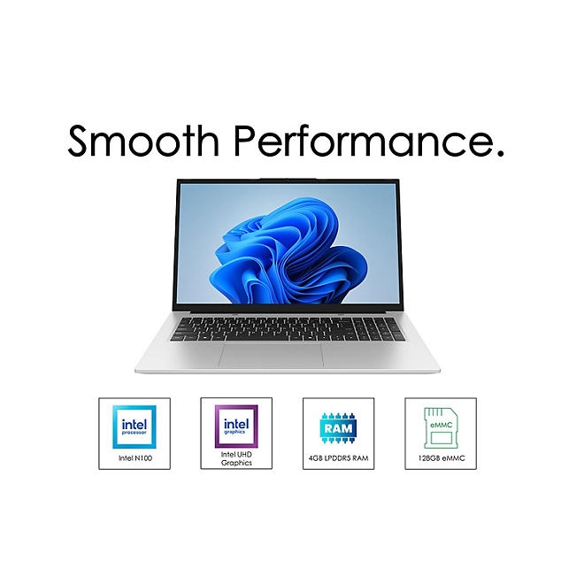 Gateway 17.3" FHD Windows 11 Laptop | Intel Processor | 4GB RAM | 128GB eMMC | 1-Year M365 Subscription | 2-Year Limited Warranty - Image 3