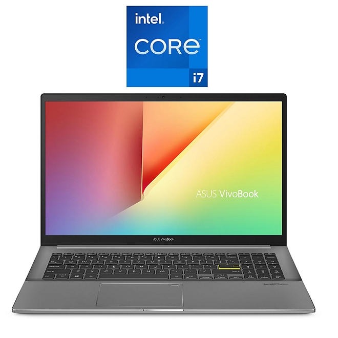 ASUS VivoBook S15 S533 Thin and Light Laptop - 15.6" FHD Display - Intel Core i7-1165G7 - 8GB DDR4 - 512GB PCIe SSD - Fingerprint Reader - Wi-Fi 6 - Windows OS - Image 10
