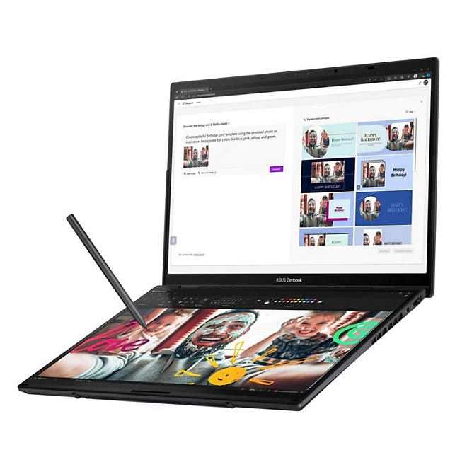 ASUS Zenbook DUO 14" WUXGA OLED Dual Touchscreen Windows Laptop | Intel Core Ultra 9 185H | 16GB RAM | 1TB SSD | 2-Year Warranty + 1-Year Accidental Damage Protection - Image 5