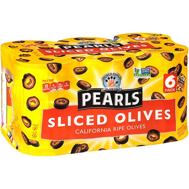 Pearls Sliced Olives, 6.5 oz., 6 pk. - Image 3