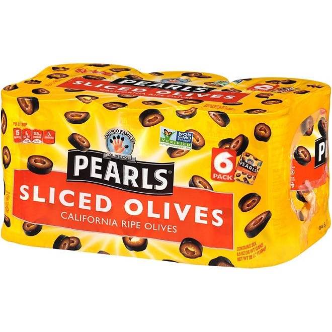 Pearls Sliced Olives, 6.5 oz., 6 pk. - Image 4