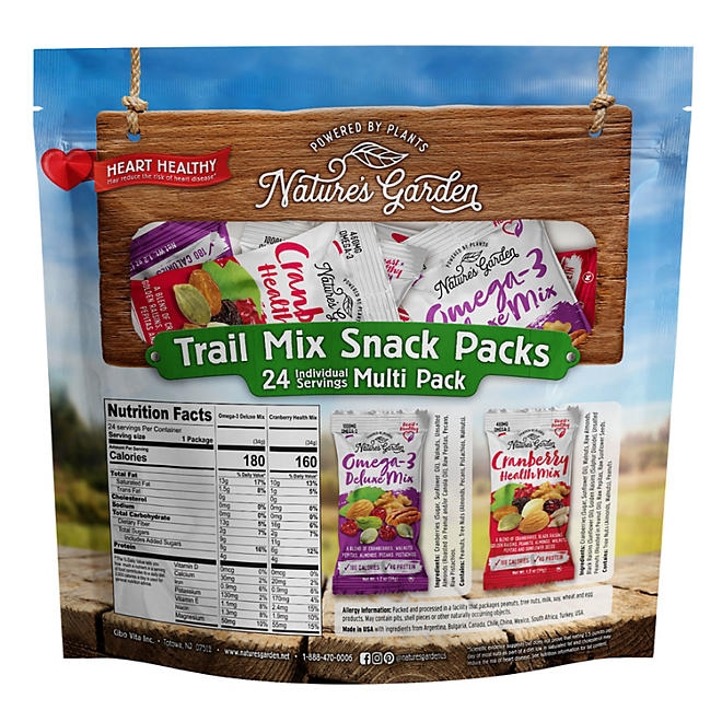 Nature's Garden Trail Mix Snack Packs, 1.2 oz., 24 pk. - Image 3