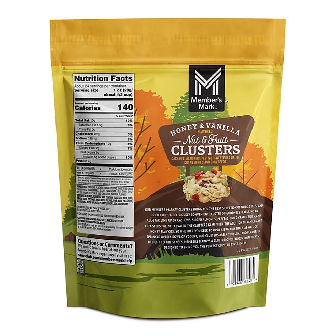 Member's Mark Honey Vanilla Nut and Fruit Clusters, 24 oz. - Image 7