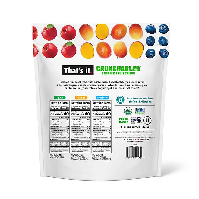 That's It Crunchable Variety Pack, 18 pk. - Image 6