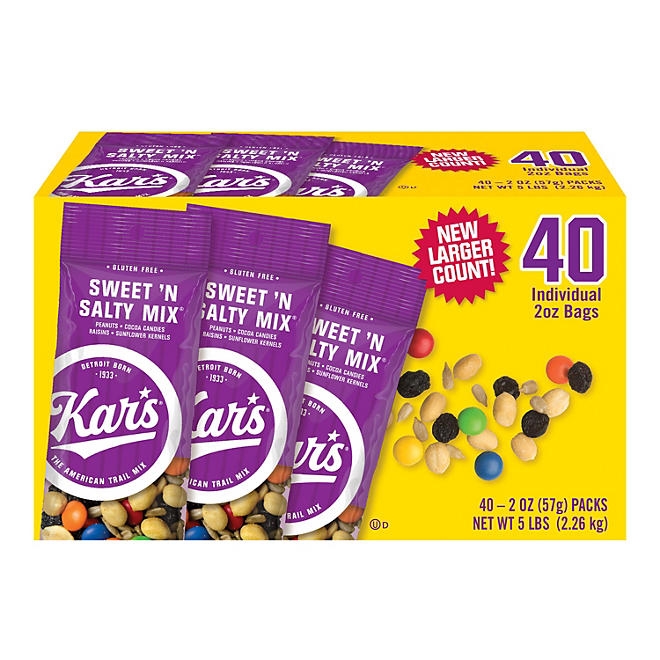 Kar's Sweet 'n Salty Trail Mix, 2 oz., 40 pk. - Image 2