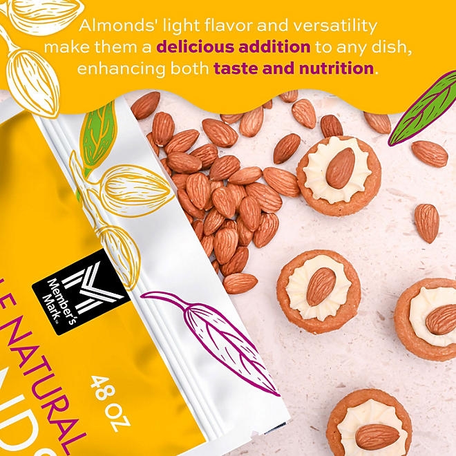 Member's Mark Natural Whole Almonds, 3 lbs. - Image 6