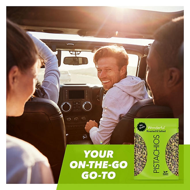 Wonderful Shelled Roasted Salted Pistachios, 24 oz. - Image 7