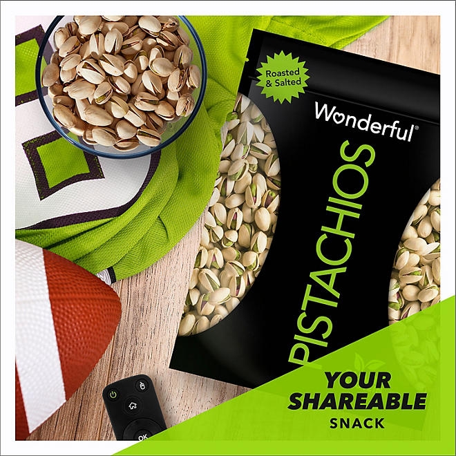 Wonderful Roasted & Salted Pistachios, 48 oz. - Image 8