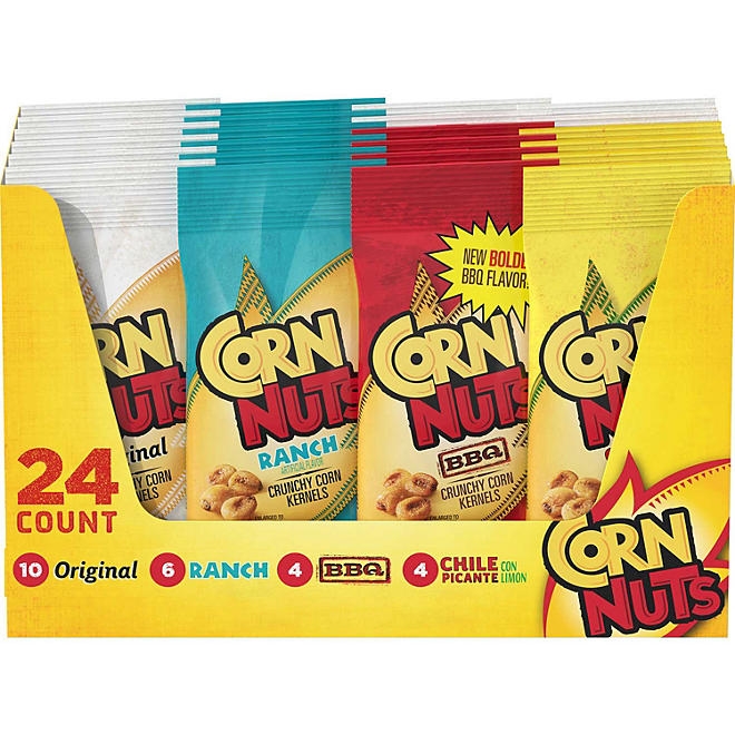 Corn Nuts Crunchy Corn Snacks, Variety Pack, 1.7 oz., 24 pk. - Image 2