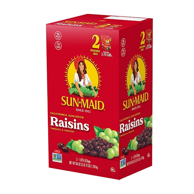 Sun-Maid California Sun-Dried Raisins, 30 oz., 2 pk. - Image 4