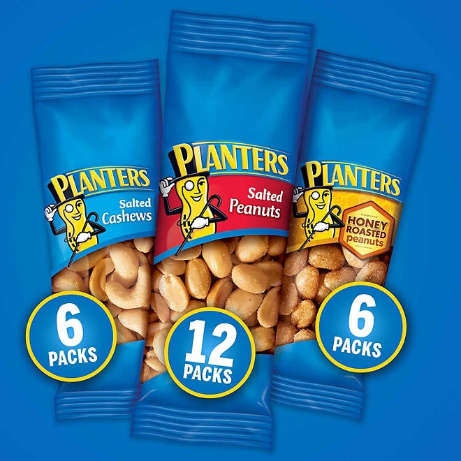 Planters Variety Pack Cashews & Peanuts, 24 pk. - Image 5