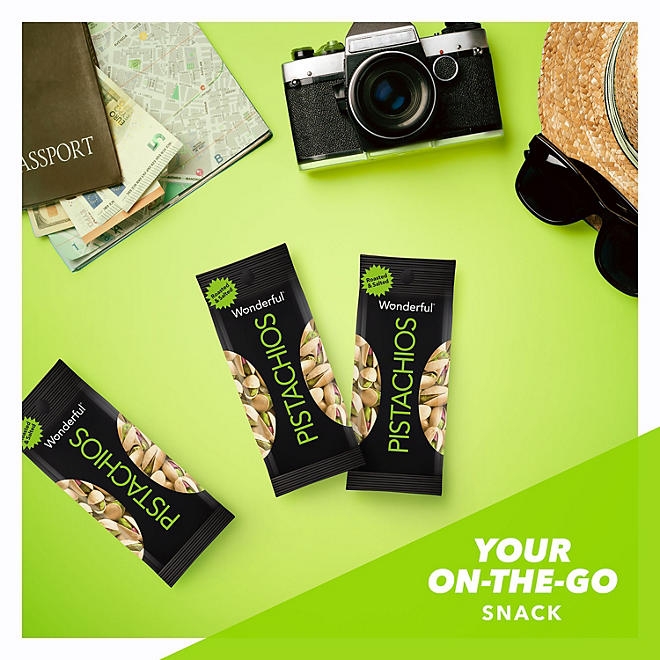 Wonderful Pistachios, Roasted and Salted 1.5 oz., 24 pk. - Image 10