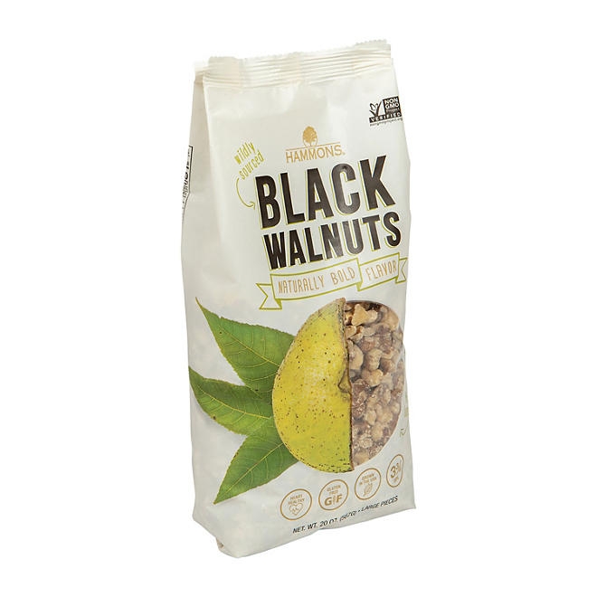 Hammons Shelled American Fancy Large Black Walnuts, 20 oz. - Image 7