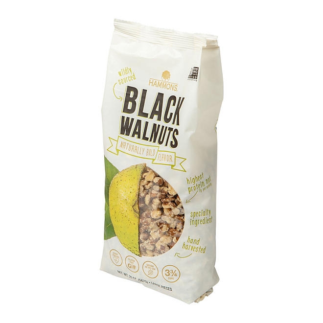 Hammons Shelled American Fancy Large Black Walnuts, 20 oz. - Image 9