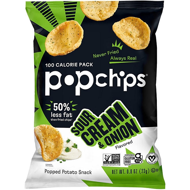 Popchips Variety Pack Chips, 0.8 oz., 30 pk. - Image 8