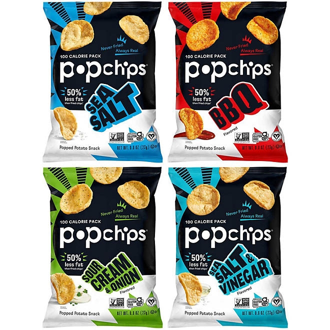 Popchips Variety Pack Chips, 0.8 oz., 30 pk. - Image 10