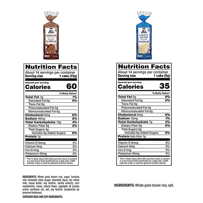 Quaker Rice Cakes, Variety Pack, 4 pk. - Image 4