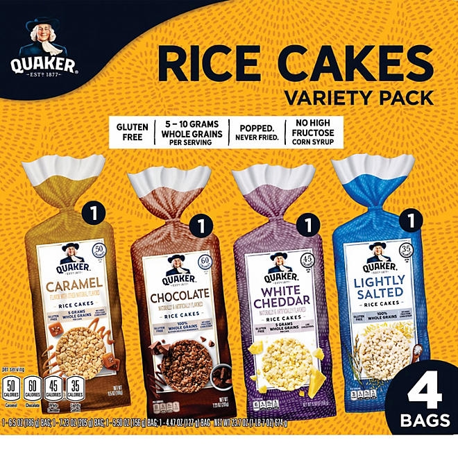 Quaker Rice Cakes, Variety Pack, 4 pk. - Image 5