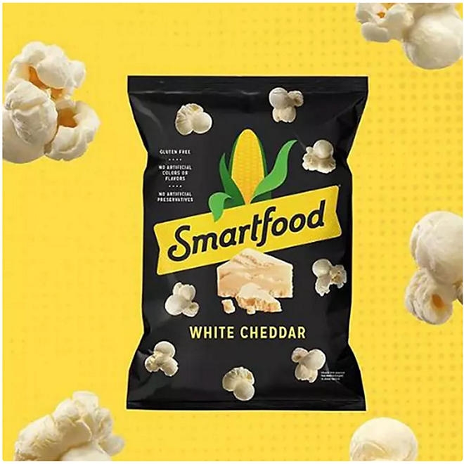 Smartfood White Cheddar Cheese Popcorn, 0.625 oz., 50 pk. - Image 5