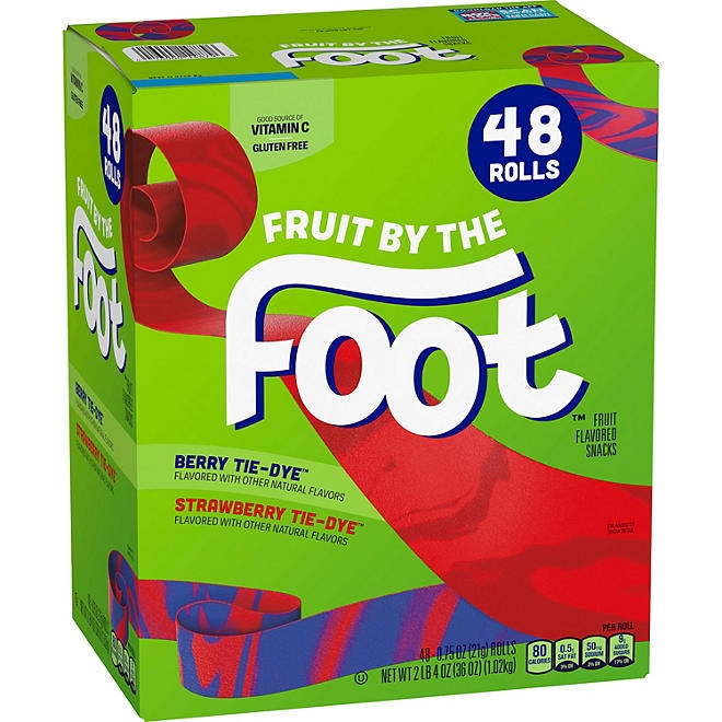 Fruit By The Foot Tie-Dye Variety Pack Snacks, 48 pks. - Image 2