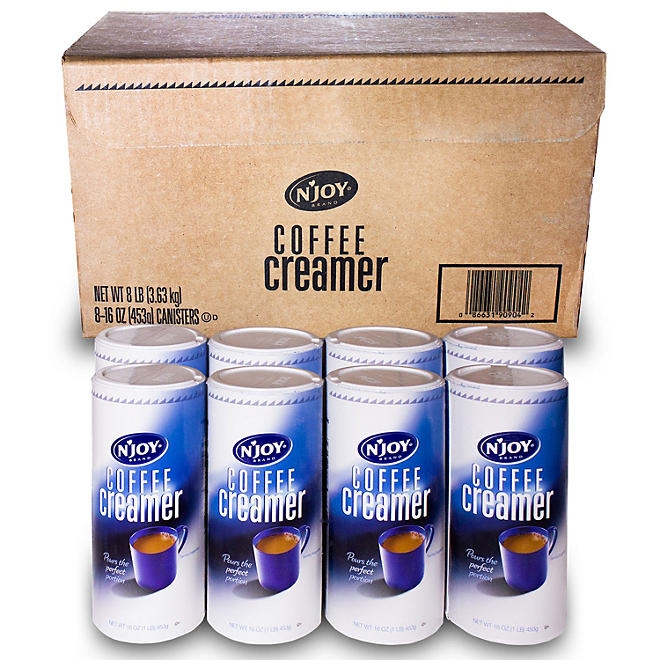 N'Joy Powdered Coffee Creamer, 16 oz., 8 ct. - Image 3