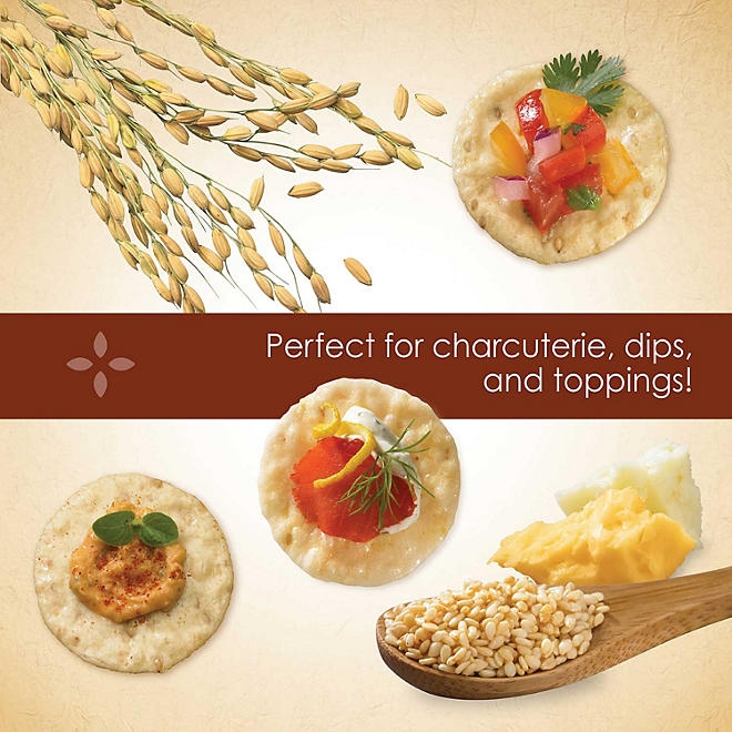 Crunchmaster Variety Pack Rice Crackers, 10.5 oz., 2 pk. - Image 6