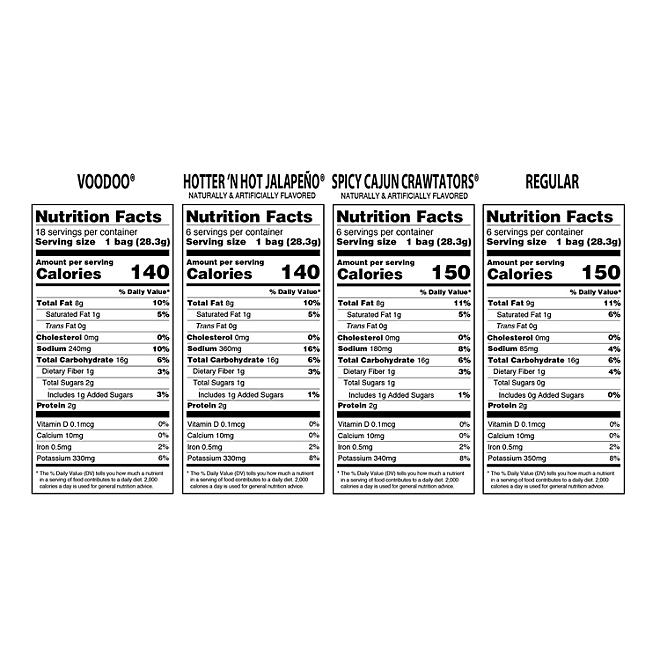 Zapp's Variety Pack Potato Chips, 1 oz., 36 pk. - Image 4