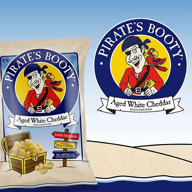 Pirate's Booty Aged White Cheddar Puffs, 18 oz. - Image 10