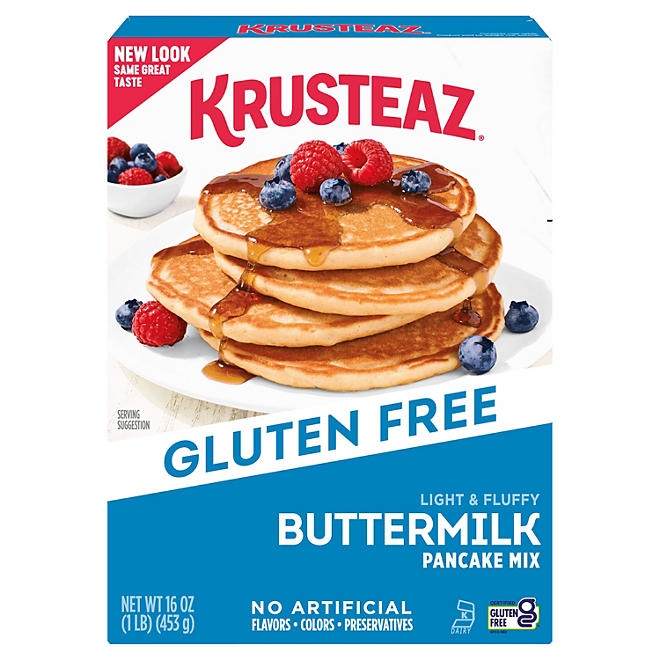 Krusteaz Gluten Free Buttermilk Pancake Mix, 16 oz. - Image 2