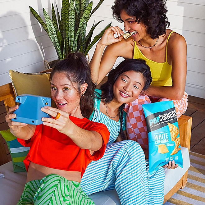 PopCorners White Cheddar Popped-Corn Snack, 18 oz. - Image 5