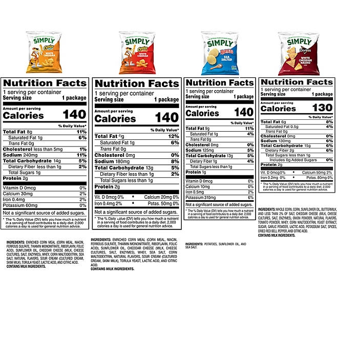 Frito-Lay Simply Mix Variety Pack, 30 pk. - Image 3